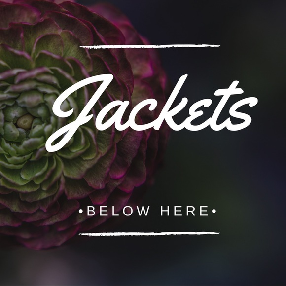 Jackets & Blazers - ⬇️ ALL JACKETS BELOW THIS ⬇️ Jackets & Blazers - ⬇️ ALL JACKETS BELOW THIS ⬇️